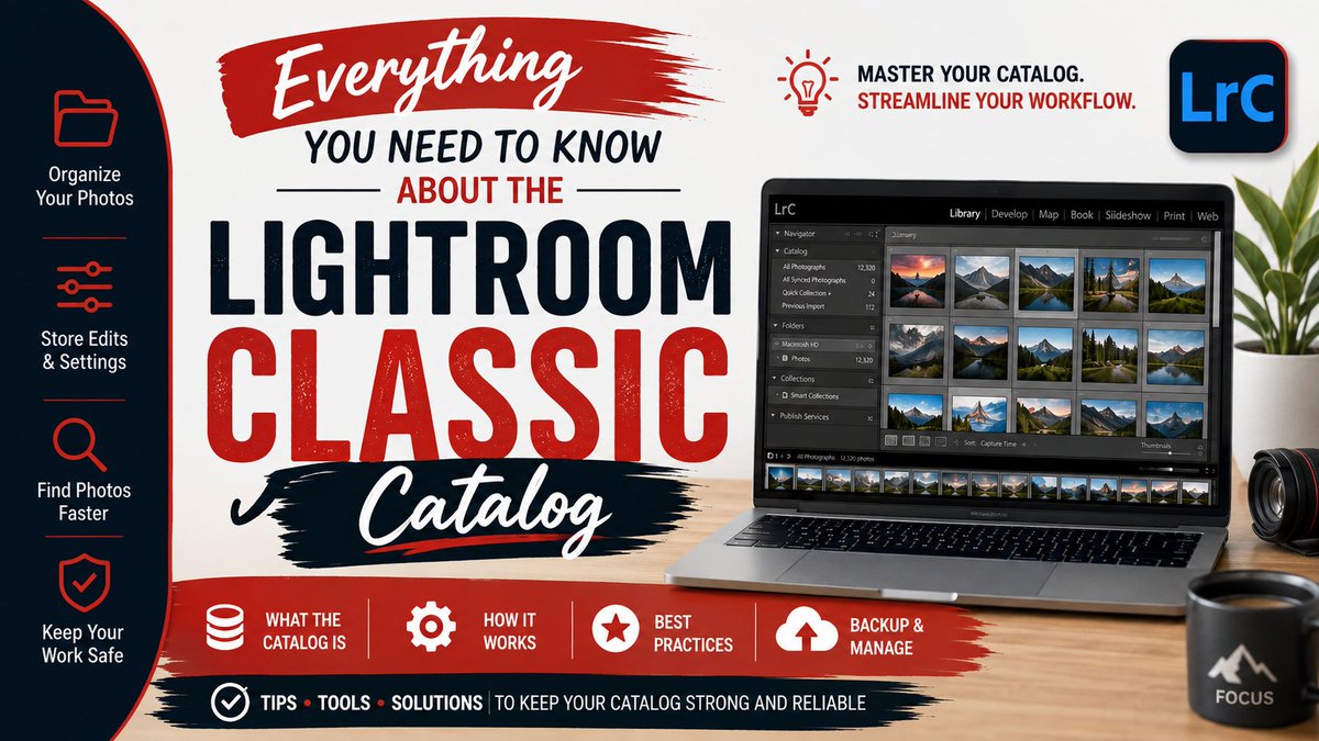 PixmellowHQ's tweet photo. Everything You Need to Know About the Lightroom Classic Catalog
Learn how to organize your photo library, manage catalogs, back up your work, and keep your editing workflow.
https://t.co/gHfLAtf4sf
#LightroomClassic #Catalog #PhotographyTips #EditingWorkflow #Pixmellow https://t.co/nCyDmYm3dq