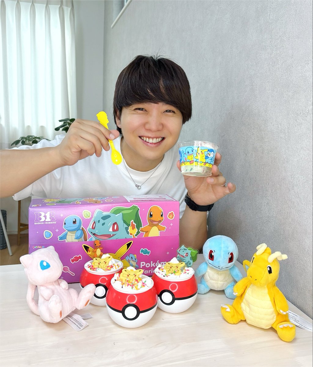 atsu6u's tweet photo. ポケモンサーティワン✨
可愛いし美味しいので最高ですね！！
ピカチュウのアイス夏にぴったりで美味しかったです♪ https://t.co/Qe2uMo8EJH