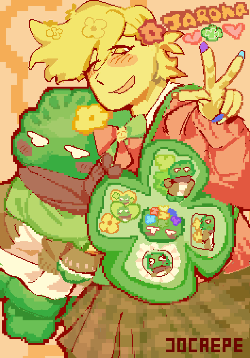 jocrepedraws's tweet photo. my selfship mossy + flowery #deltarune #flowery https://t.co/15sSKqR5HI