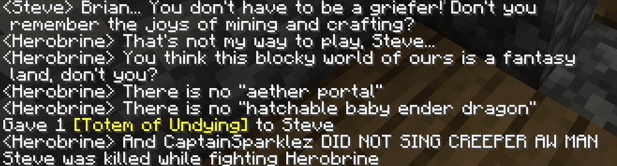 MinecraftMeme16's tweet photo. the gang got too deep into the bit https://t.co/NVLaOB7MFR