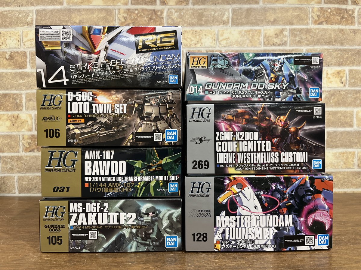 SP_ABCP_izumo's tweet photo. ★再入荷のご案内★

本日バンダイプラモデルが再入荷致しました。
皆さまのご来店をお待ちしております。

※画像に載っていない商品も複数ございますので
　店頭にてご確認下さい。

ABCパレード/ゆめタウン出雲 https://t.co/brPKzRdHLw