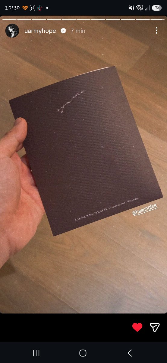 BangtanMx7's tweet photo. #hobi en Instagram Stories
1/3

https://t.co/yFvA7wSRiq

𝓜𝓸𝓸𝓷🐱🩶 https://t.co/I0yKikrHxK