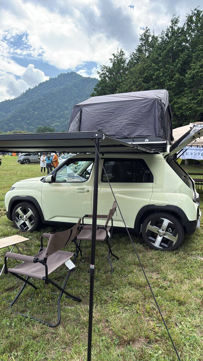 flounder616's tweet photo. EV Summer Camp 2026に来ています。#Hyundai https://t.co/qlwqop5gkH
