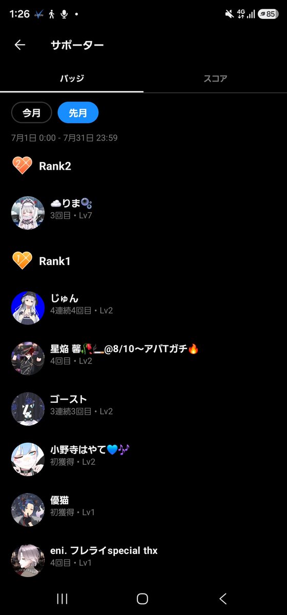 fami_Freesia's tweet photo. 7月もありがとうございました🙏🏻
前半ノルミュ多くてすみません💦
8月も楽しく酒飲むので
よろしくおねしゃす(*´∀`)ﾉ
酒とタバコを愛せ〜‼️🚬🥃💕 https://t.co/xQYeJ3ODrz