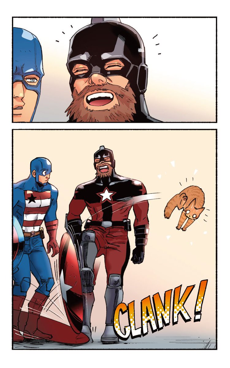 satanzanight's tweet photo. ALEXEI, WHAT THE FUCK... 😨

#MarvelMeow #Thunderbolts #RedGuardian #USAgent https://t.co/clK6oMkOBA