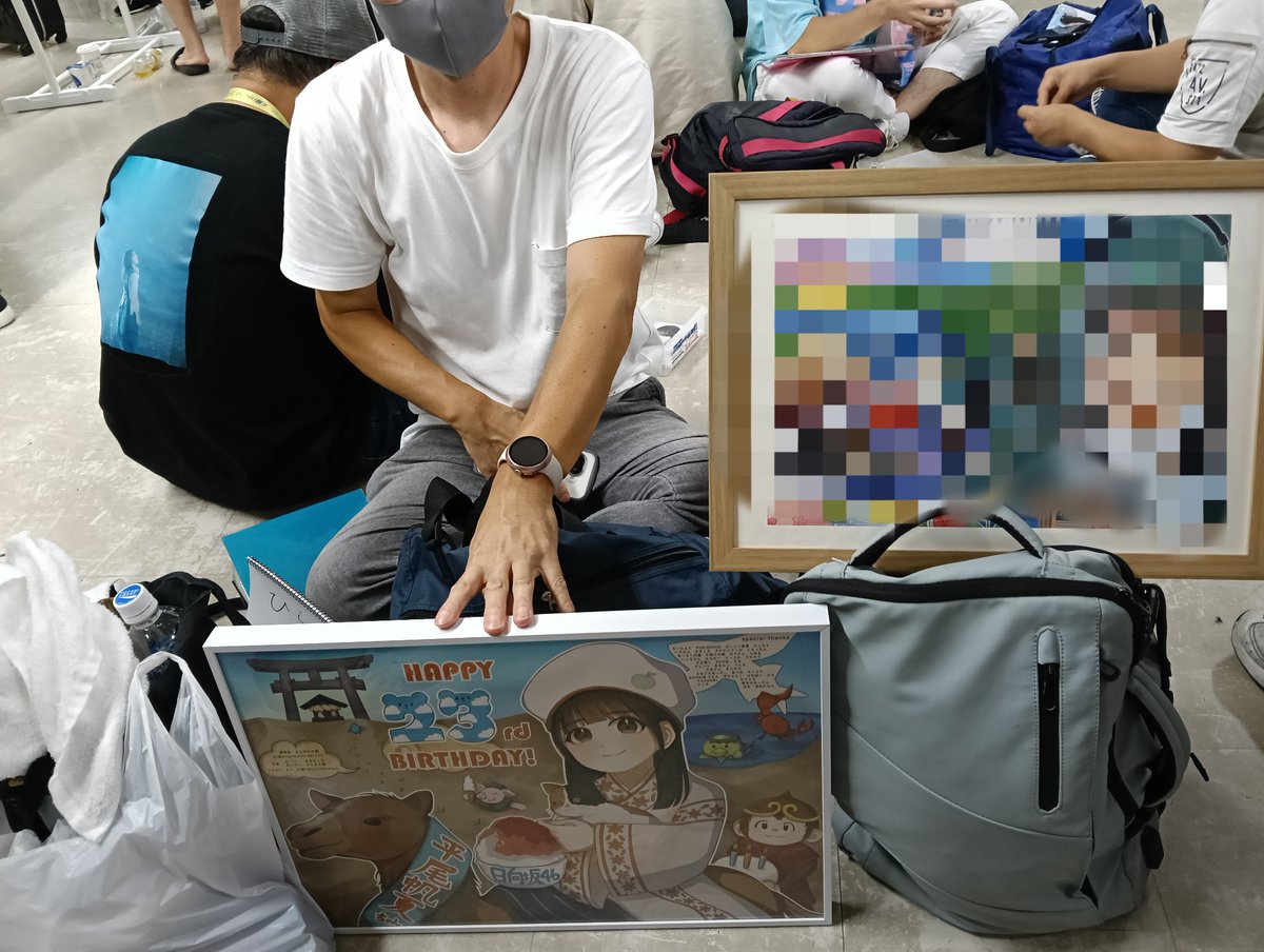 engawaforest731's tweet photo. パルスプラザの内のフリースペース内にて
生誕ポスター出張企画で生誕ポスターを持って参りましたので
リアミ参加者の方でお時間ある方は
ぜひご覧ください。
場所は、フリスペの真ん中付近でございます。
柱と柱の間くらいです！

#平尾帆夏生誕祭2026
#平尾帆夏
#えんがわの森 https://t.co/aKZJfv5fYO