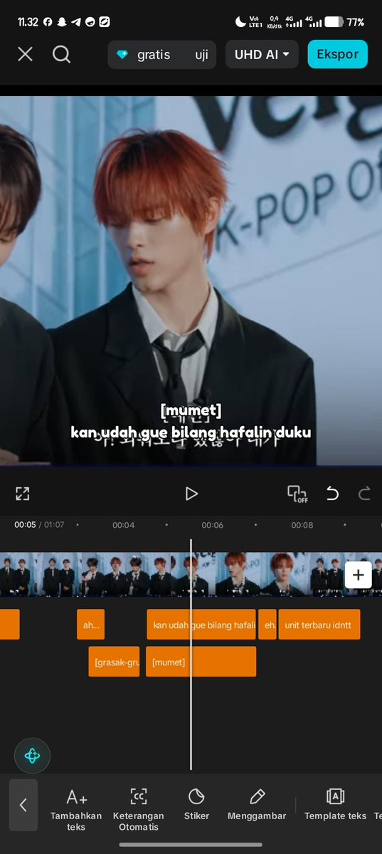 yyrnvmbr's tweet photo. akan ku buat subtitle se plenger mungkin ☺️☝🏻(ada typo dikit) fucek formal subtitle, subtitle klenger no 1 https://t.co/48JxHAJCzX