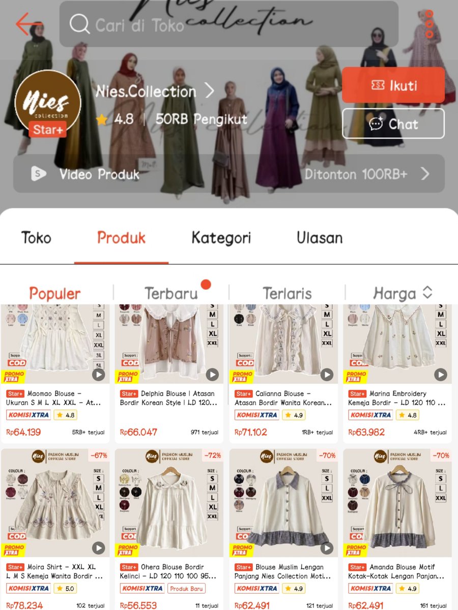 eoibi_'s tweet photo. Rekomendasi Toko Shopee / Oren yang jual Blouse, Kemeja Cantikk dan Murah 💓✨

⭐4.8
🔗https://t.co/dbJYXC5ELY https://t.co/PUH8DxtIZ7