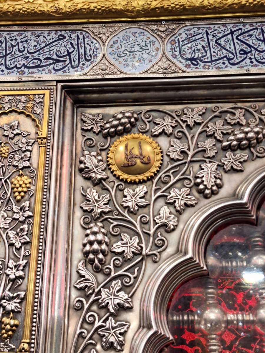 mahjabinb's tweet photo. اسباب تکامل همه نفی است در اینجا
انگور که چسبد به ضریح تو شراب است

[من برای او كه خواست
اما نتوانست 
دعا می‌كنم] https://t.co/OlVn1XZCOb