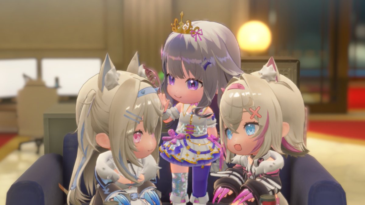 KDY_kota's tweet photo. お昼はオムライスにしようかな。

0期生のそらちゃん、ロボ子、あずきちの3人でランチタイム♪
みこめっとはどこ行った？

一方、EN-Adventは、フワモコとビブーが楽しげ(^^)

#ホロドリ #ホロライブ #ランチ #そらちゃん #ロボ子 #あずきち #みこめっと #フワモコ #ビブー https://t.co/DARaZtaSkr