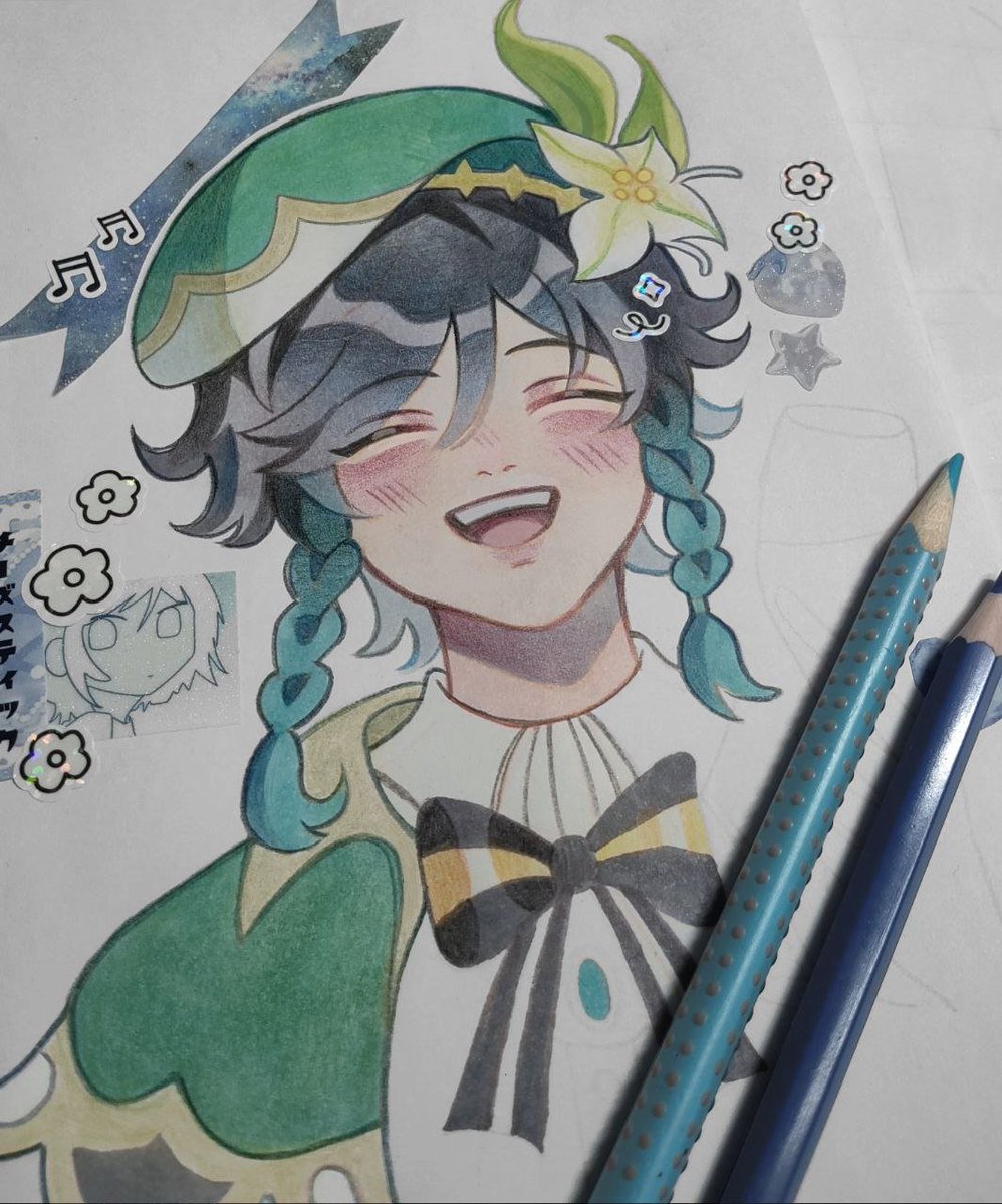 Skreym_'s tweet photo. #Venti #Genshinimpact 🍀 https://t.co/cYi2xqidW8