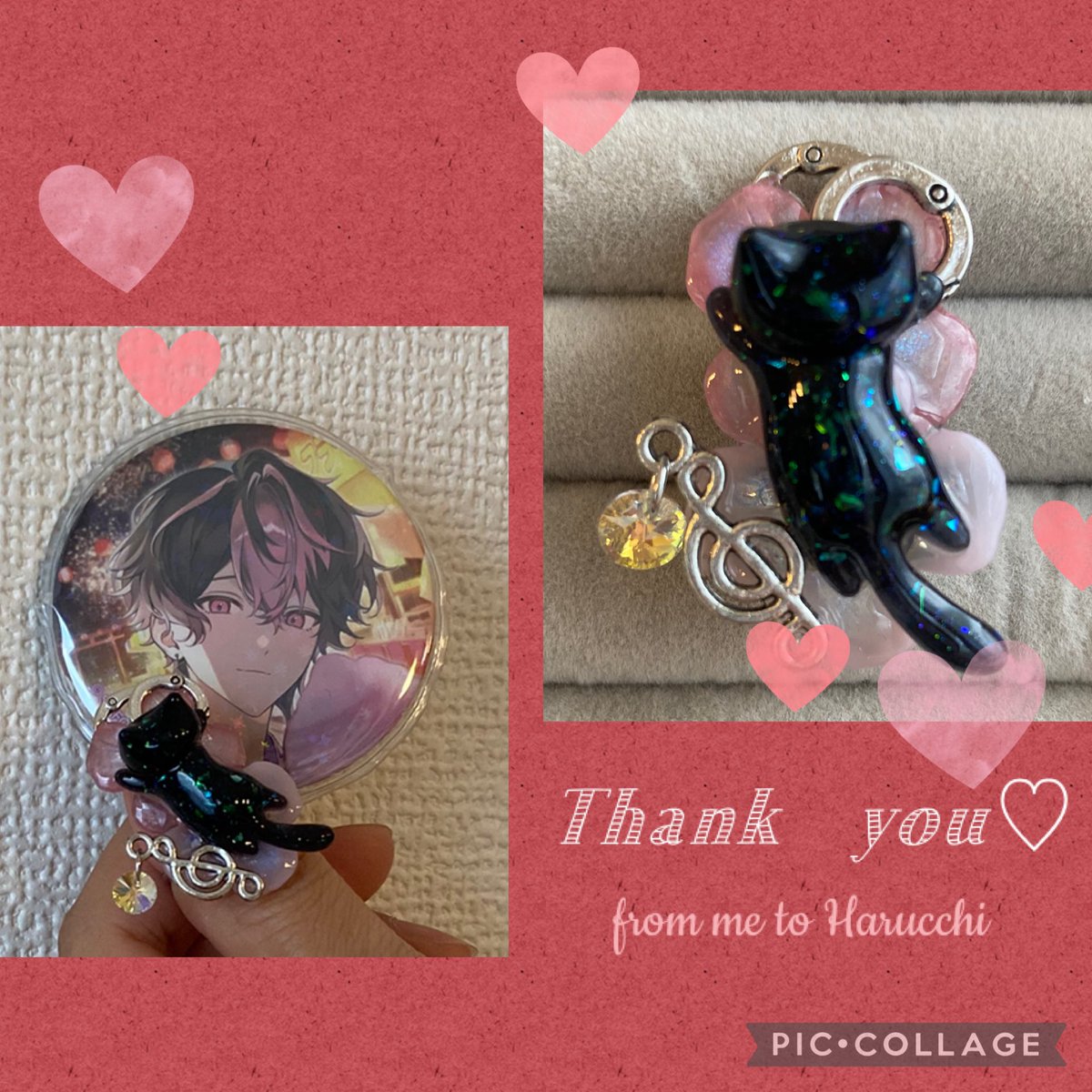 みんなのオーダーの様子を見つつやっとお迎えしました(*ˊᵕˋ*♡ 桜色と