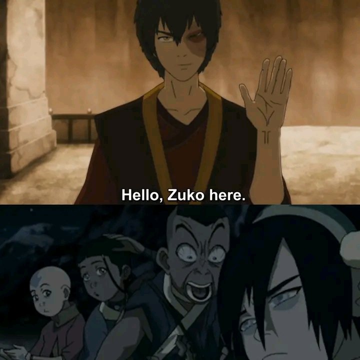 EzePhilip01's tweet photo. ‼️ZUKO DIDNT KNOW ANYBODIES NAME 😭‼️

One of my favorite Avatar theories is that despite chasing the gang across the world Zuko never learned anyones name. 

Its why he says “Hello Zuko here” he was hoping they’d introduce themselves to him. Honestly it kinda makes sense too up until this point hes never had any real conversation with any of them. 

He only ever refers to Aang as the Avatar when he burns Tophs feet by accident later in the ep he even says “hey you come back”. He didnt know what to call her. 

The only person he may have known was Katara cause their shared moment at Ba Sing Se. This theories really heartwarming too when you think on it. 

He went from not knowing them to telling them jokes about Uncle Iroh. He felt comfortable and immediately started talking about his favorite person. 

God I love Avatar

#avatarthelastairbender #Avataraang #zuko