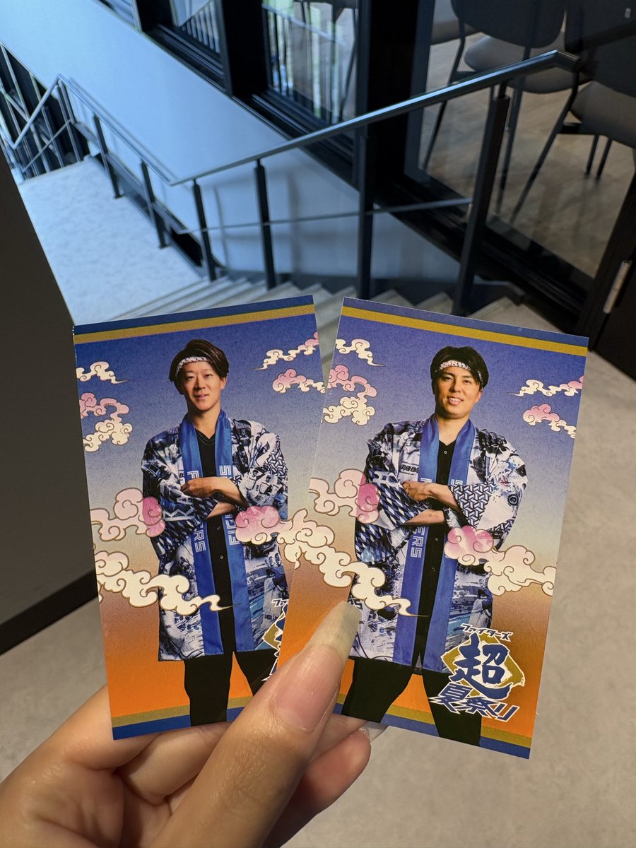 mryssiro's tweet photo. ファイターズ 超夏祭り ステッカー 交換

【譲】 矢澤選手   田中選手

【求】 野村選手＞奈良間選手  水野選手

本日エスコンにおります！お気軽にお声かけください🙇🏻‍♀️

 #ファイターズ交換   #lovefighters https://t.co/Ys0yEuxaGE
