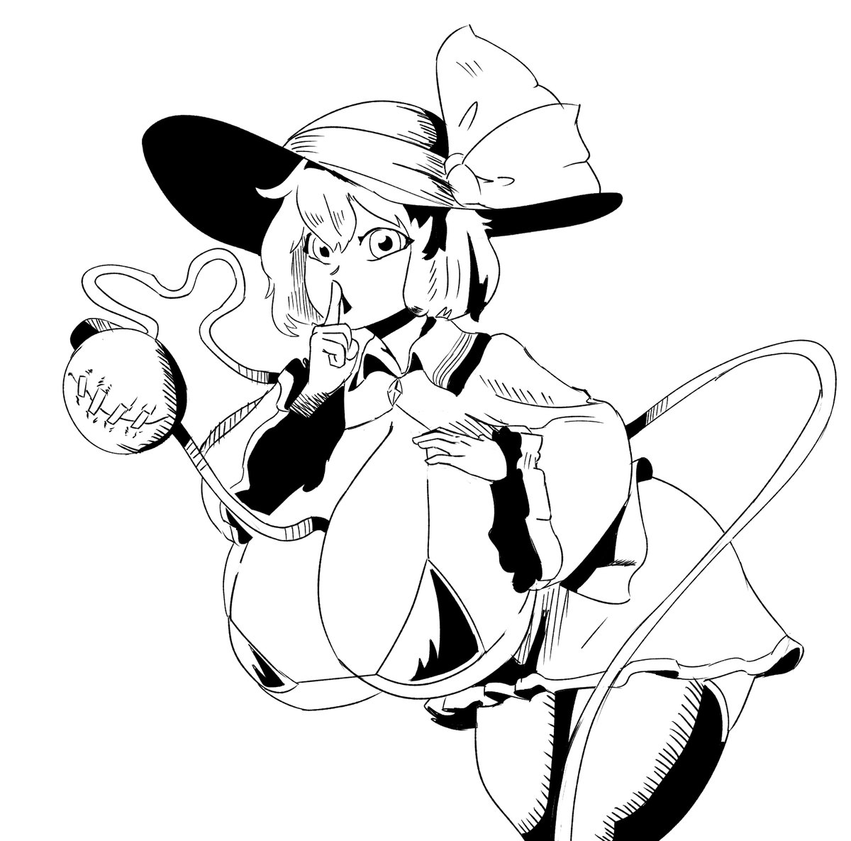 RabiscoEsbocado's tweet photo. Koishi's fat cowtits.

based on @namako8982 's design of koishi komeiji. https://t.co/BT0v5v2el3