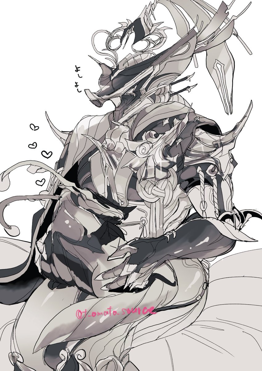 t_omato_source's tweet photo. パンザーちゃんを愛でるゴスP
#warframefanart #tennocreate https://t.co/ufmquTr3SN
