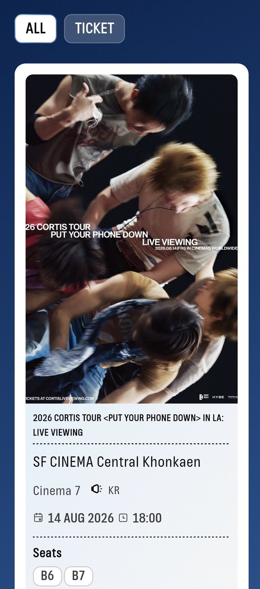 ilikeyoupj's tweet photo. ปล่อยบัตร sf ขอนแก่น โรง 7 ค่า พอดีย้ายไปดูอีกโรงแล้ว ที่นั่งแถว B นะคะ ขอขาย 2ใบก่อน ถ้าปล่อยไม่ได้จะมาขายแยกค่ะ 2 ใบ 900 (ตกใบละ 450) #COERวางมือถือมากรี๊ดที่SF #ตลาดนัดcortis https://t.co/r3Ox9Hd01s