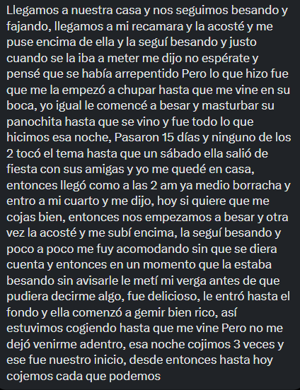elsinpelo77's tweet photo. Nuestro seguidor @fer50709232 nos comparte como inicio su rica historia de incesto con su hermana 

#incesto #incest #incestohermana #hermana #CuloTragón https://t.co/G6XSJrwDbp