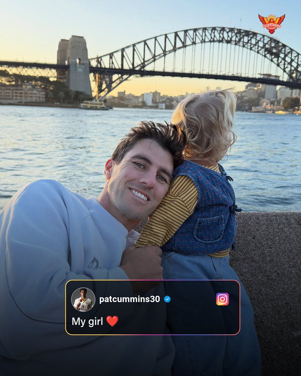 SunRisers's tweet photo. Daddy duties, always 🔛🫶 https://t.co/fJFBM6j8b8
