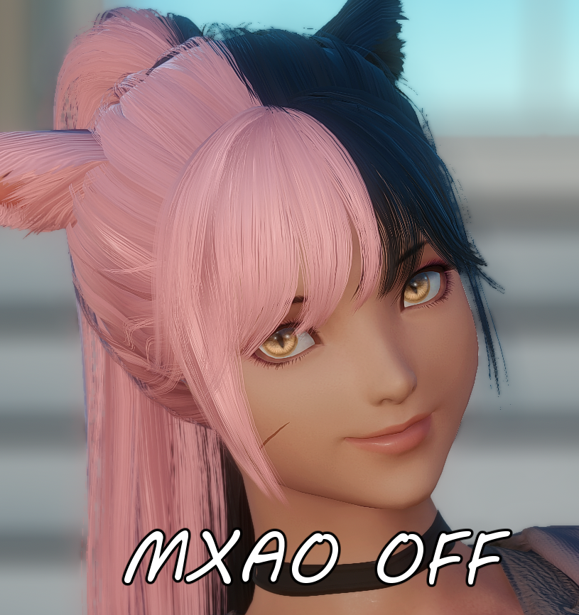 GolmoreGirls's tweet photo. Tired of "crunchy" hair in your gposes? Fix it forever with this one simple trick:

-Take TWO pictures
-One with MXAO on, and one with MXAO off
-Put the crunchy one on top of the soft one in any image software (anything with layers works)
-Erase the crunchy hair
-Combine them ✨ https://t.co/g8XIElOsH5