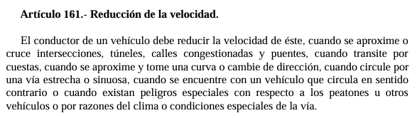099_Burpee_099's tweet photo. @panam2019 @Malapalabrero @FiscaliaPeru El art. 161 que citas no menciona cruces peatonales. Exige reducir la velocidad al aproximarse o cruzar intersecciones. Si el impacto ocurrió después de la intersección, tendrías que explicar primero por qué ese artículo sería aplicable a ese punto específico del recorrido. https://t.co/NGvgVx8MI5