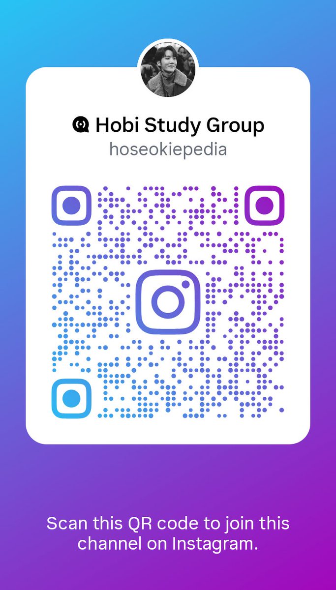 hoseokiepedia's tweet photo. Hey guys! My Instagram page now has a broadcast channel called Hobi Study Group. If you like keeping up with j-hope through verified news, trusted articles, and official updates, you might find it useful. Feel free to join if you're interested.
Go here: https://t.co/OLfJzuf0L6 https://t.co/cJNQE6EomP