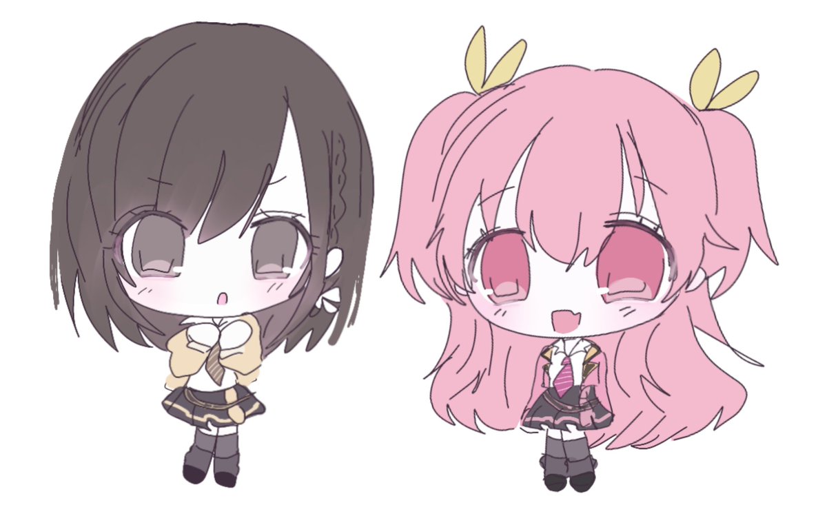 hime1004chi's tweet photo. #Prsk_FA #Prsk_GL 
#えなあい #enairi 
1차 만우절 에나아이 🎨🍑 https://t.co/CtSjK1TzfA