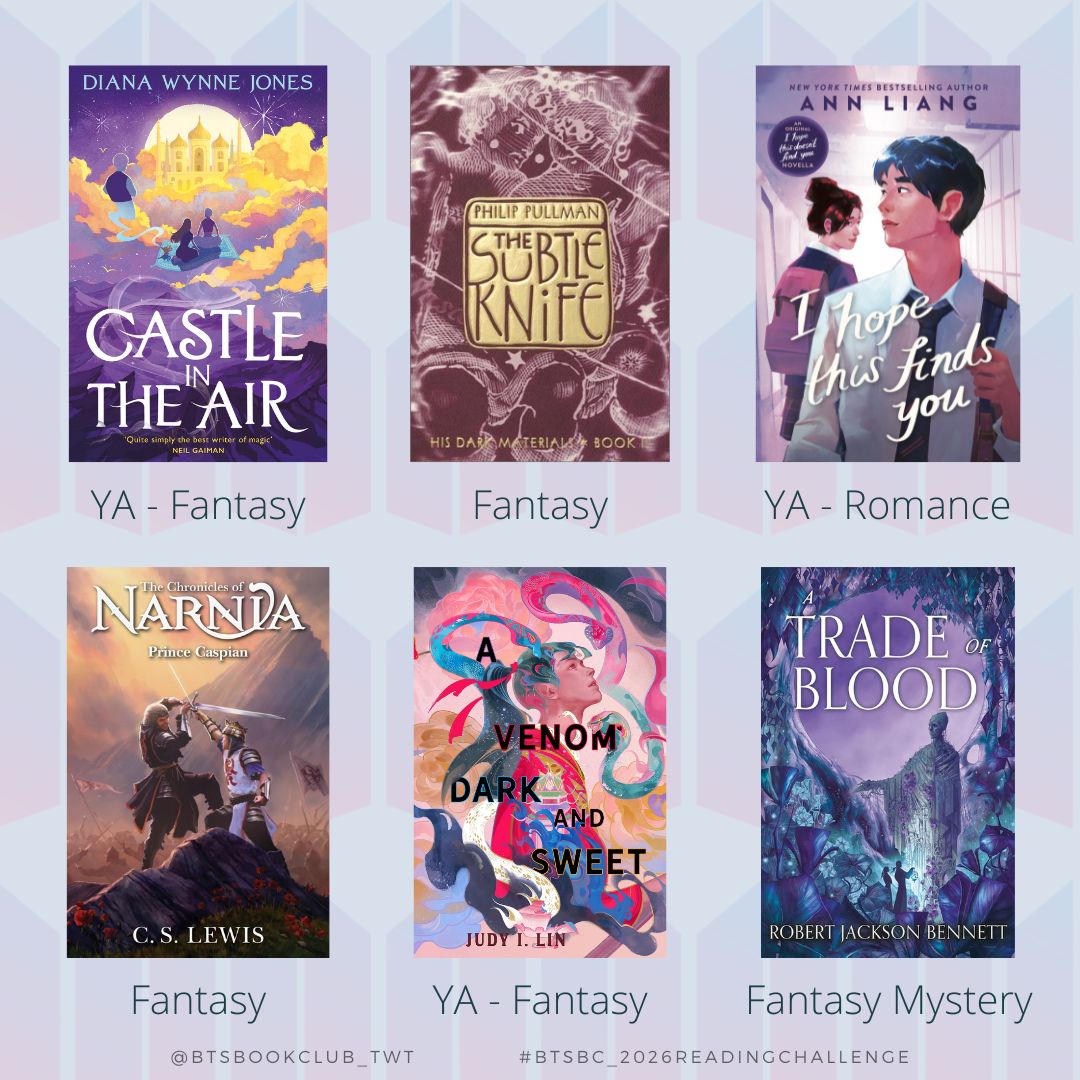 BTSBookClub_twt's tweet photo. August #BTSBC_2026ReadingChallenge is for sequels β¨ If you don't know what to read, here's a list of recs with sequels to books we've already read in this book club/by BTS + to the ones from previous rec lists. Hope this helps! ππ±
#BTSBookClub #BTSARMY https://t.co/kj3KfRo1cP
