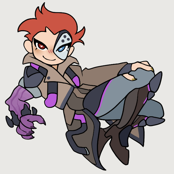 Bufblee's tweet photo. Last one for tonight #overwatch #moira https://t.co/LCpJgR9X4H
