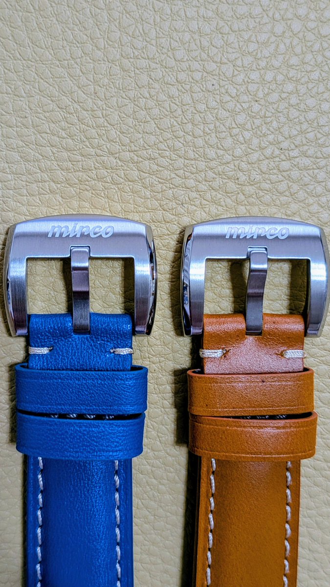 aotokaitesei's tweet photo. mirco TYPE-02の純正ストラップが届きました!
どっちも格好良い〜😆
#フクシマウォッチ #mirco
#ダイジマット https://t.co/lrFrWcnQIA