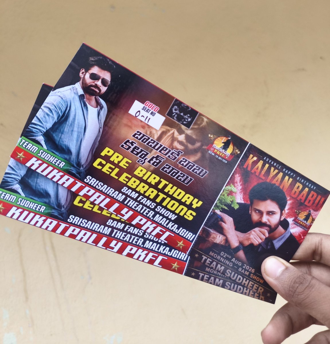 madmaxx564's tweet photo. Celebrating the POWER STAR in style , This time it’s not just a celebration but sharing a emotion - The countdown has begun for Pre- Birthday celebrations 🎉
@KukatpallyPKFC https://t.co/XQ5G8ZMHY5