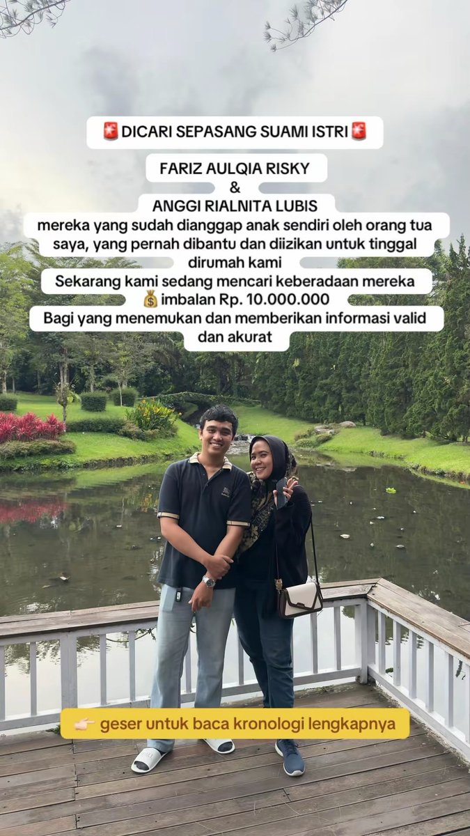 maisyanandaa's tweet photo. Aku engga pernah menyangka kalau suatu hari aku membuat postingan seperti ini. Semua kronologi sudah aku ceritakan di slide.
Kami berharap postingan ini sampai kepada orang yang mengenal atau mengetahui keberadaan mereka. Mohon bantu share ya teman-teman🙏🏻
#viral #fypシ゚viral https://t.co/GFD1sgTult