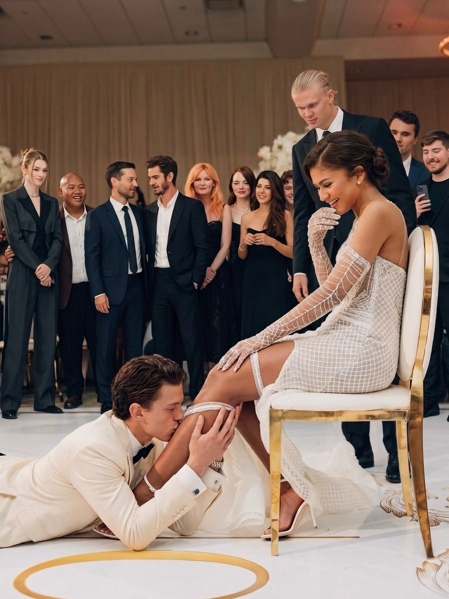im_vakil's tweet photo. Tom Holland &amp; Zendaya ❤️💍 Happily married after Spider-Man: Far From Home 🕷️✨ A real-life love story everyone rooted for! 🥹❤️ https://t.co/wAvIrzm6dC