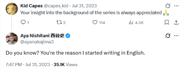 capes_kid's tweet photo. wait a second does he mean me???? oh my fucking god I'm literally about to cry, it's literally been 3 years on the dot since he told me this 🥹🥹🥹 this means everything to me https://t.co/bUq3VXLEFd