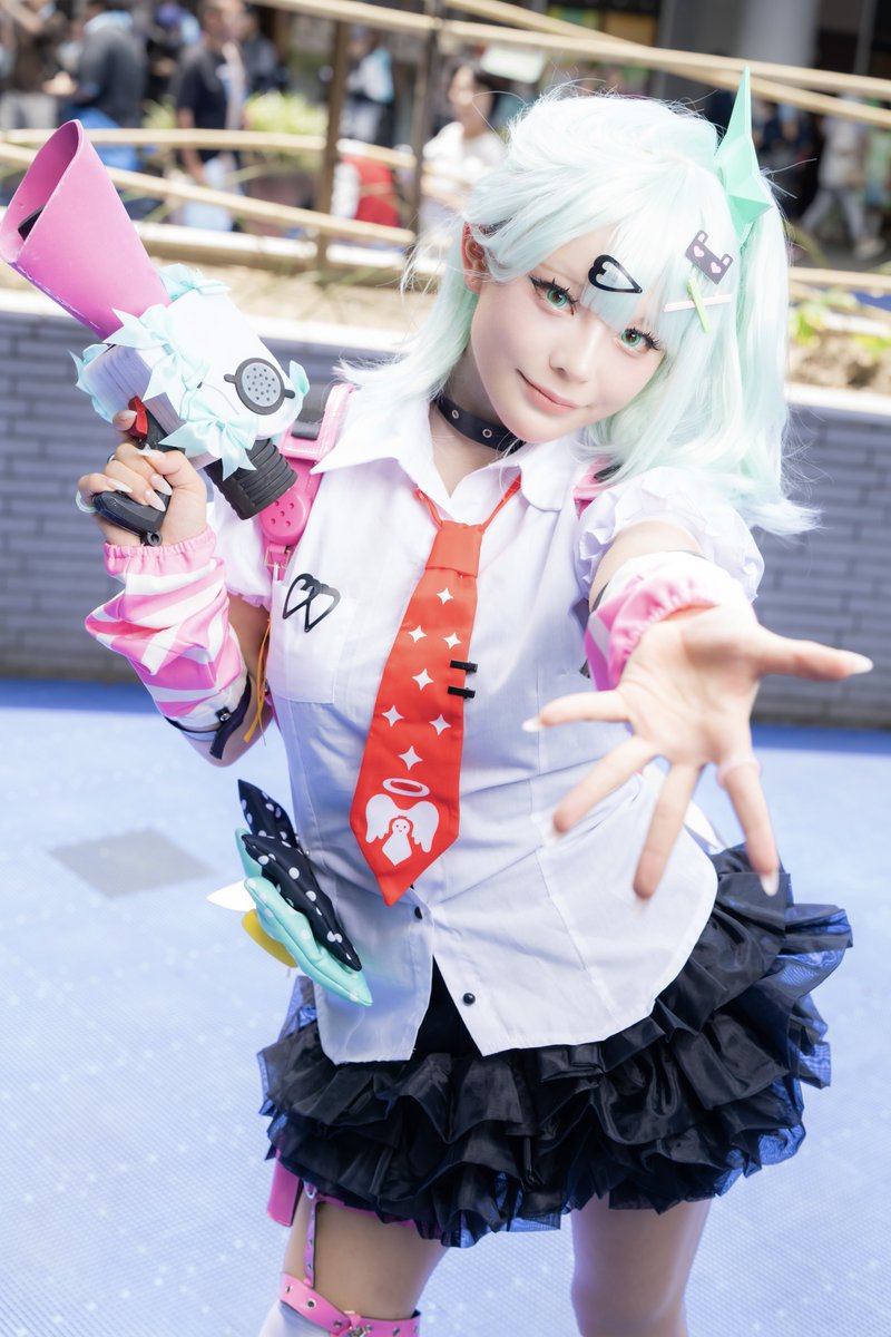 4yuu_Gzsy's tweet photo. 2026.08.01
世界コスプレサミット2026
model:あのねのあちゃん🐈🤎(@Noatan_cos)
cos:千夏/ゼンレスゾーンゼロ

撮影ありがとうございました！💚📸✨️

#みてみてのあち
#のあにゃんちーむ
#コスサミ  #コスサミ2026 https://t.co/ouhltlxtwE
