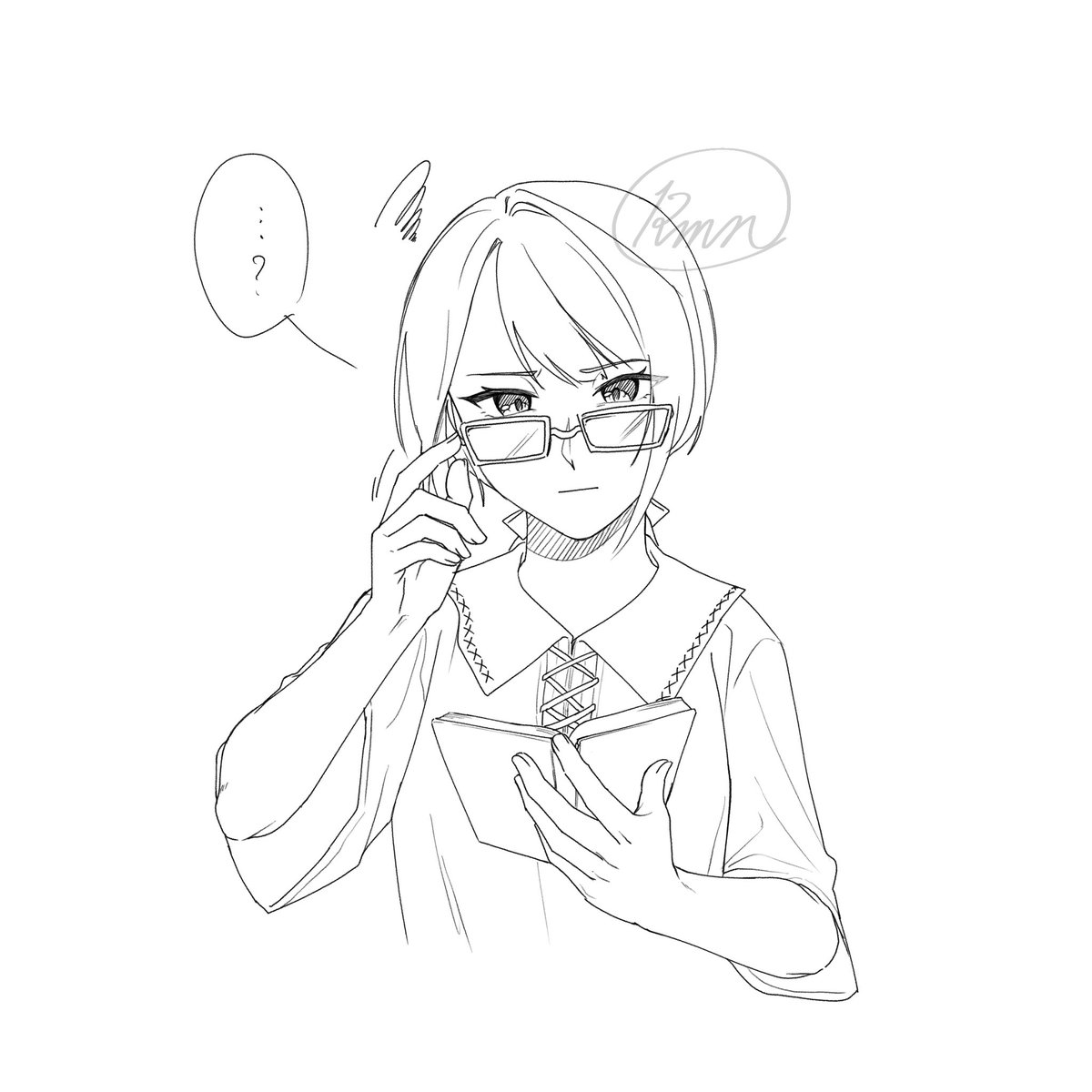 Coffeemilk_mill's tweet photo. OC 
あっさりめの塗り練習と落描き https://t.co/gkTBymIUVj