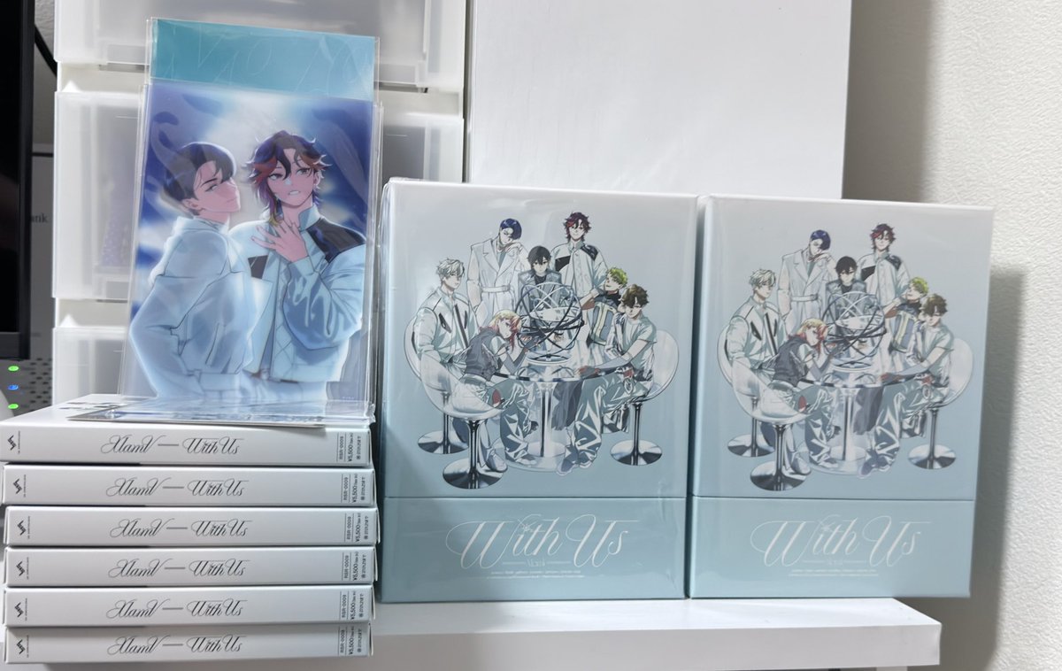 tydak310's tweet photo. 音源系は複数枚買わないようにしてるんだけど初アルバムだしアニメイトのクリアカード好きすぎるしで複数枚買っちゃったうぃずあす達……
もうメイト行って在庫あっても買わないぞ……
私にしたらめちゃくちゃ買った…… https://t.co/m4T2wJRaCK