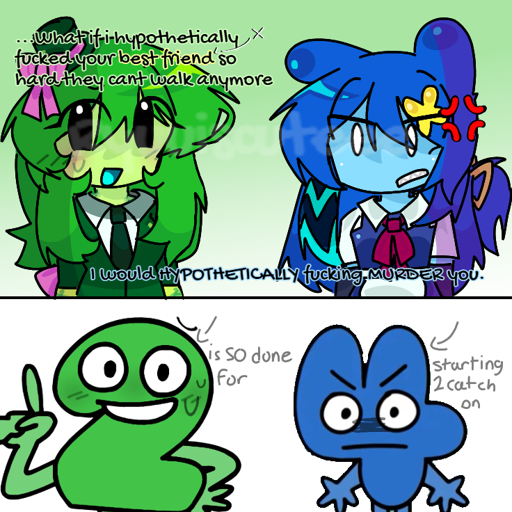 ryuuiscuteee's tweet photo. more TwoX but its original idea HAHA anyways i still like TwoFour shh #fypシ゚viral  #TwoX #TwoFour #BFDI #TPOT #tpottwo #gay #lesbian #Fourbfdi #bfbfour #idk #tags #artㅤㅤㅤㅤ #fanartㅤㅤㅤㅤ https://t.co/hgE24irGfy