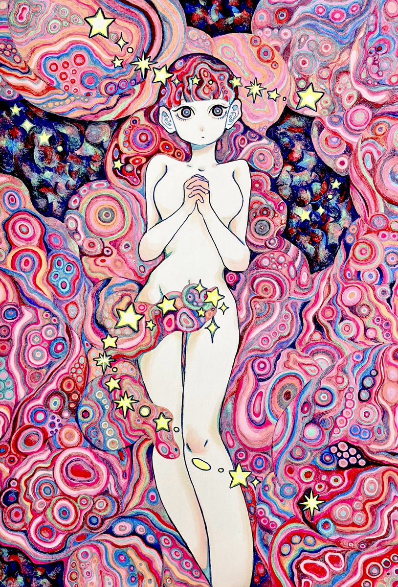 tuno_illust's tweet photo. 「こねくしょん⭐︎」

#アナログイラスト #イラスト #創作 https://t.co/6K3HHh91ls