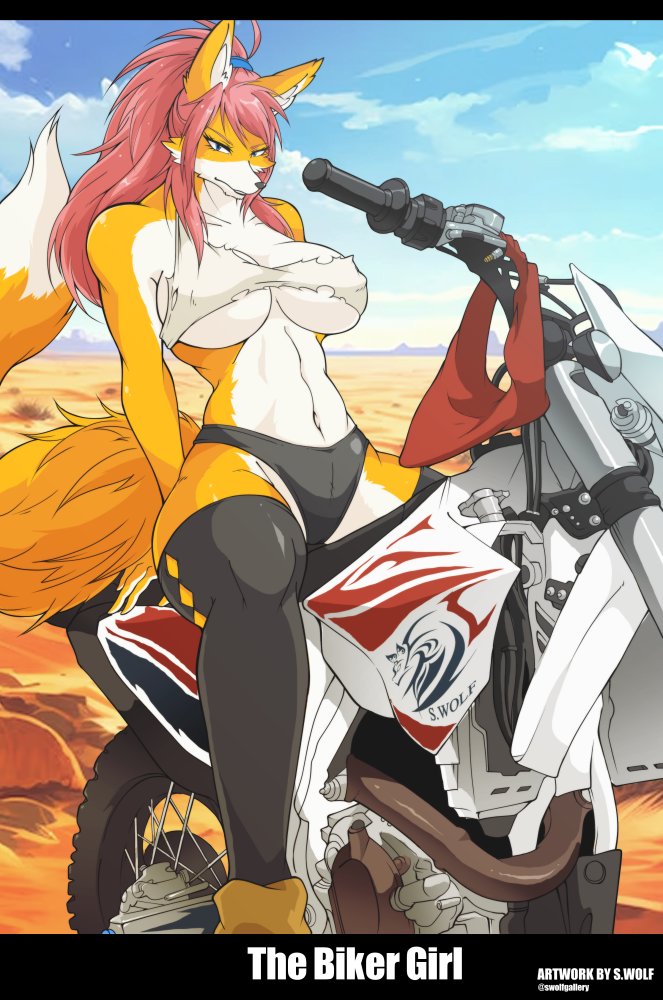 swolfgallery's tweet photo. バイカーシスカお姉さん(´艸`)✨✨
完成しました✨✨

バイクに跨るシスカお姉さん🩷
セクシーかつカッコイイ✨✨

(´д｀)バイクとメスケモって合いますねぇ✨✨ https://t.co/iFn3Xxx4Fy