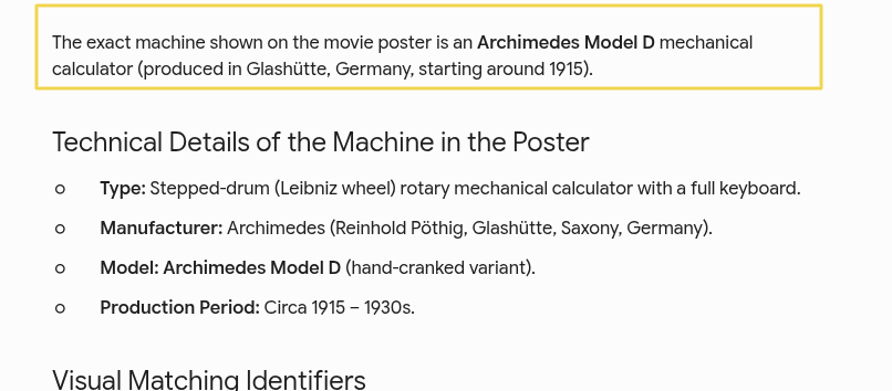 realitycheckind's tweet photo. the "mechanical calculator" that Varghese Moolan poster says was invented by GD Naidu is 

>>  Archimedes Model-D  Manufacturer: Archimedes (Reinhold Pöthig, Glashütte, Saxony, Germany). https://t.co/irPvyCw83i