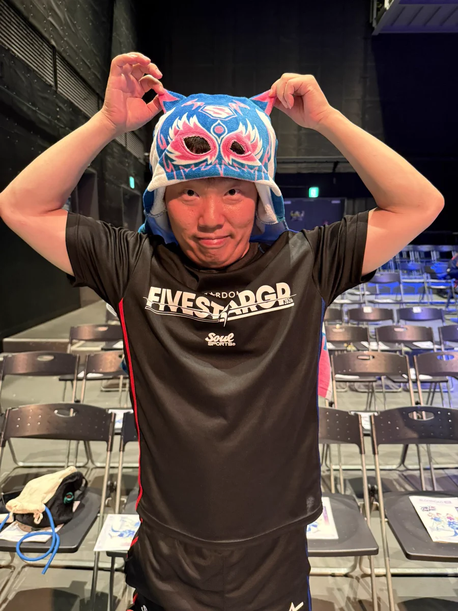 スターライトキッド　マスクフードタオル　スターダム　STARDOM　応援タオル スターダム💙スターライト・キッド🐯🤍 on X: 