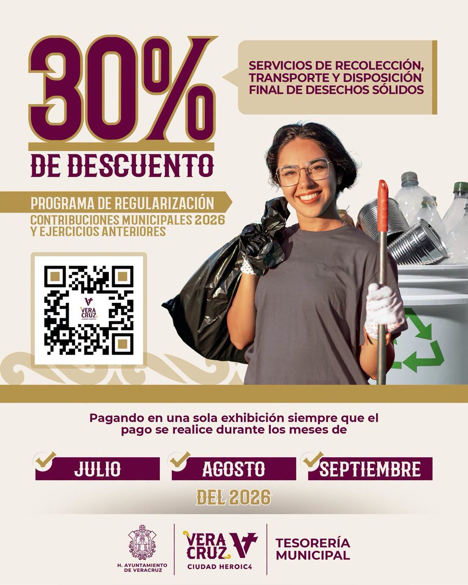 AyuntamientoVer's tweet photo. Conoce los requisitos y condiciones en el siguiente enlace:

https://t.co/bpBH38XFBe

#VeracruzCiudadHeroica

(2/2) https://t.co/EluTPEDJLA