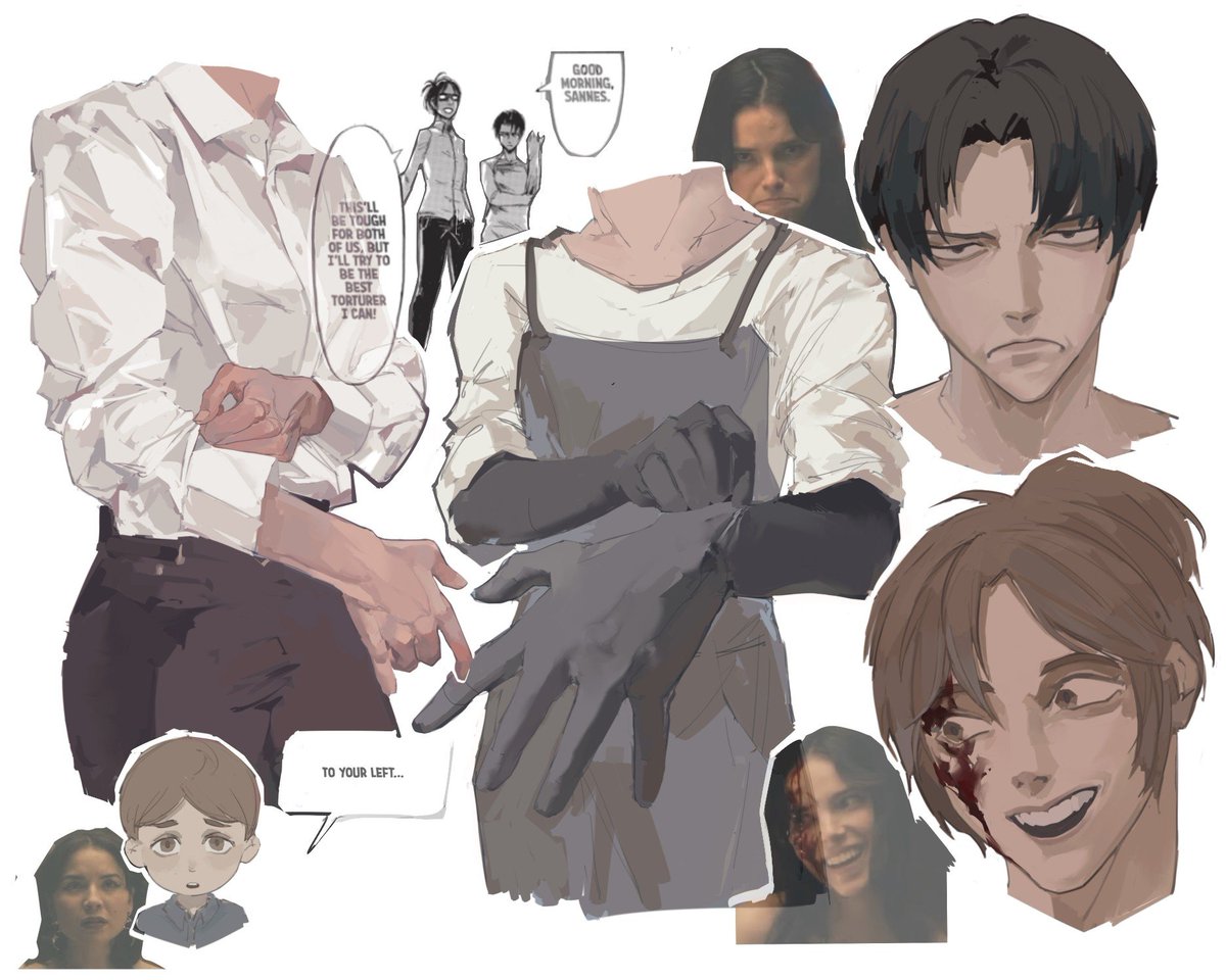 UNICORNV164812's tweet photo. Mutual Obsession 
late as hell but i wanted to do something 
#LevihanWeek2026 
 Day 8 https://t.co/7hS1kVXlY5