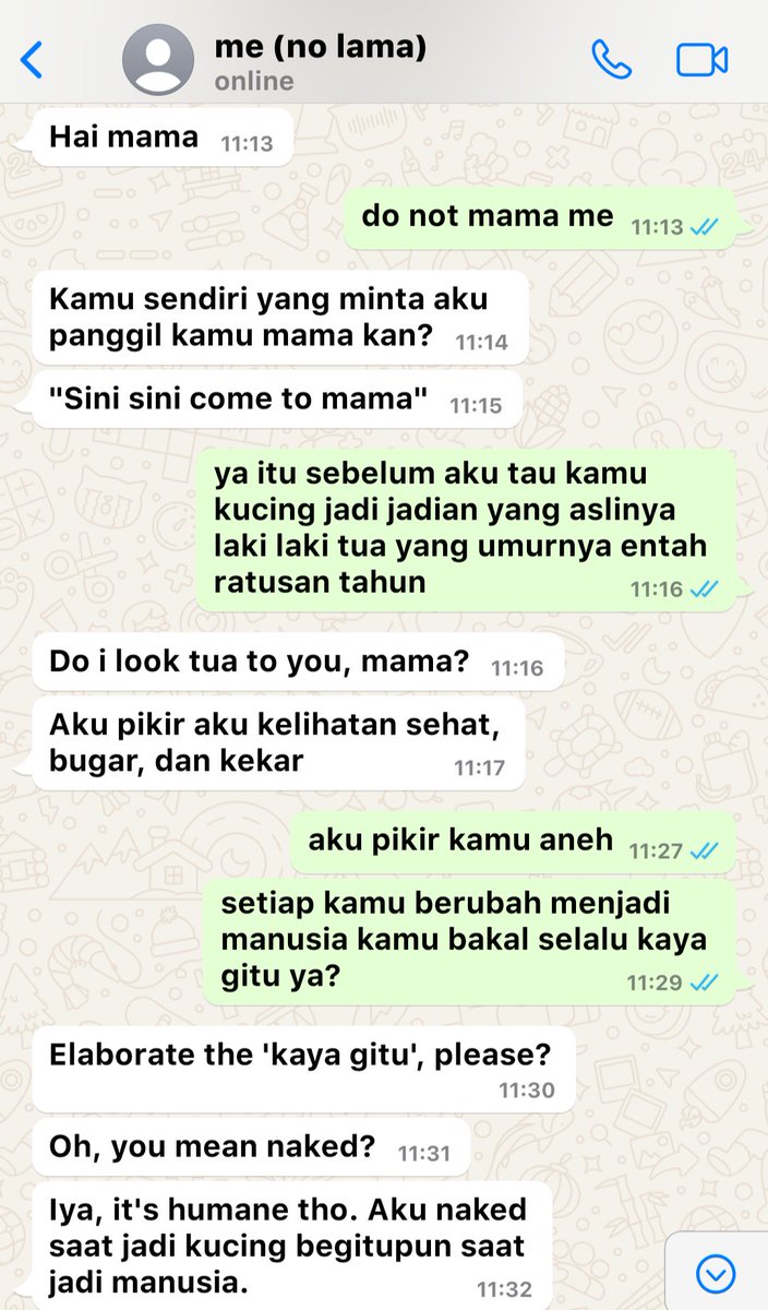 jendraljangli's tweet photo. nyulrul yulrul two tweets au
#nyulrul #yulryul

'Picking up random stray cat from the streets turns out he is a shapeshifter' https://t.co/HNAJGKU3gu