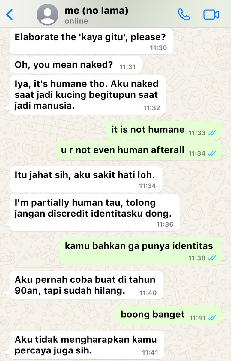 jendraljangli's tweet photo. nyulrul yulrul two tweets au
#nyulrul #yulryul

'Picking up random stray cat from the streets turns out he is a shapeshifter' https://t.co/HNAJGKU3gu