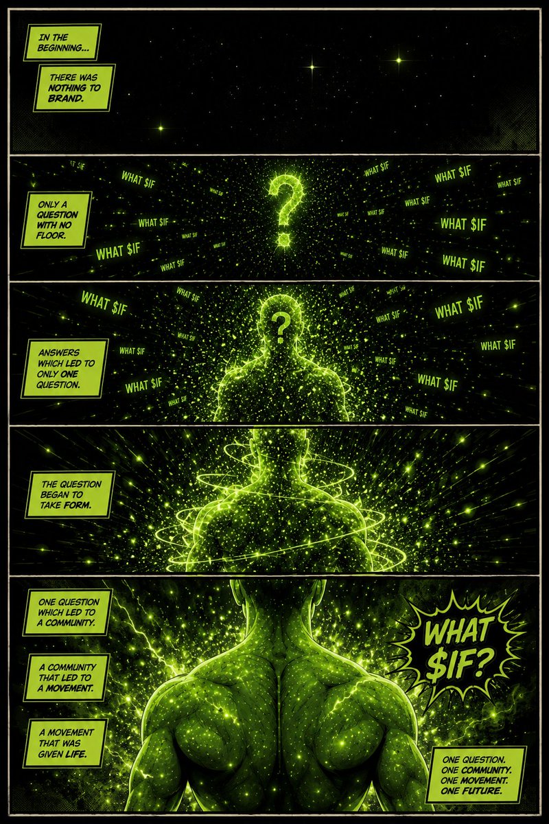 Dr_Ein_00's tweet photo. Before there was a movement. There was one question.

"What what-if-3:native?"  💚❓✨
@WhatIFonHOOD #WhatIFonRobinHood #whatif #community #if #meme #rhchain #robinhoodchain #robinhood https://t.co/vJeg9gGHxx