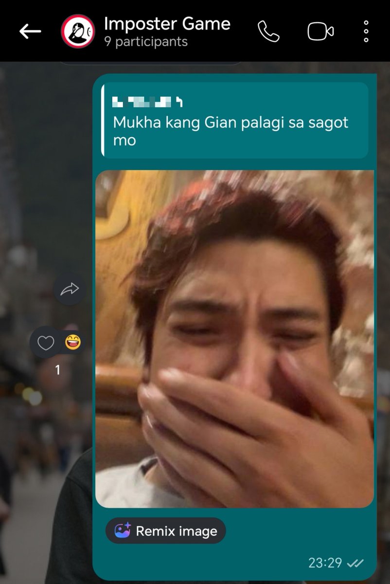 giansramen's tweet photo. x0r1 if lagi kong ginagamit name mo sa imposter game @gianbernardino_ 😂

winner naman eh, so... https://t.co/z4DwmU7Wgc