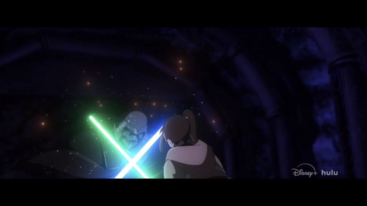 SWIsMyWorld99's tweet photo. #THENINTHJEDIERA SCREENSHOTS PART 28!!

4 DAYS REMAINING UNTIL @starwars #VISIONS #THENINTHJEDI THIS IS NOT A DRILL LADIES AND GENTLEMEN!!

HOPEFULLY EVERYONE DID THEIR REWATCH ALREADY!! 🙂 

#THISISWHERETHEFUNBEGINS
#LAHKARA
#BADASS
#QUEEN
#NEXTWEEK
#ONMYWATCHLIST
#PEAKINCOMING https://t.co/B4xdfHkMqa
