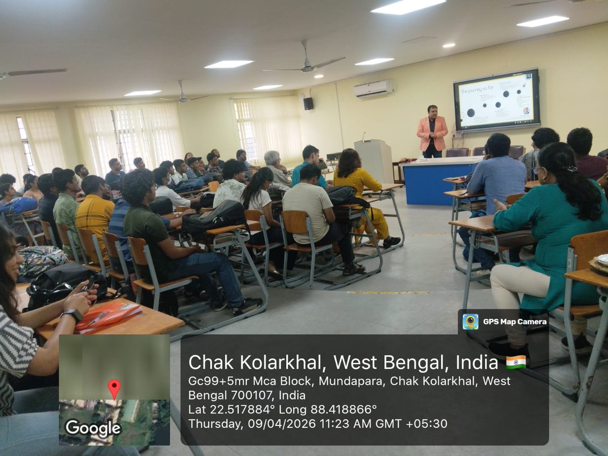 iic_hitk's tweet photo. IIC-HITK successfully organized a workshop on Product Market Fit, Prototype/Process Design &amp; MVP Development on 9 April 2026, led by Dr. Joydeep Pal, Founder &amp; CEO, FJ Consulting.

Empowering the next generation of innovators and entrepreneurs. https://t.co/tvbEAUc8MA